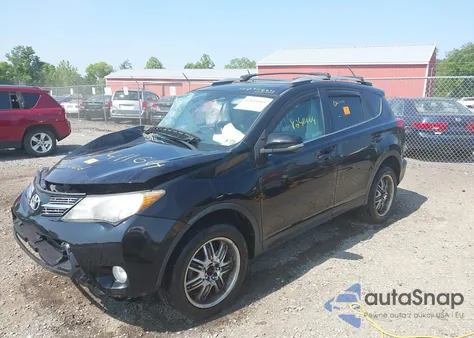 2014 Toyota Rav4 Limited z USA, uszkodzony, nr VIN 2T3DFREV9EW210978